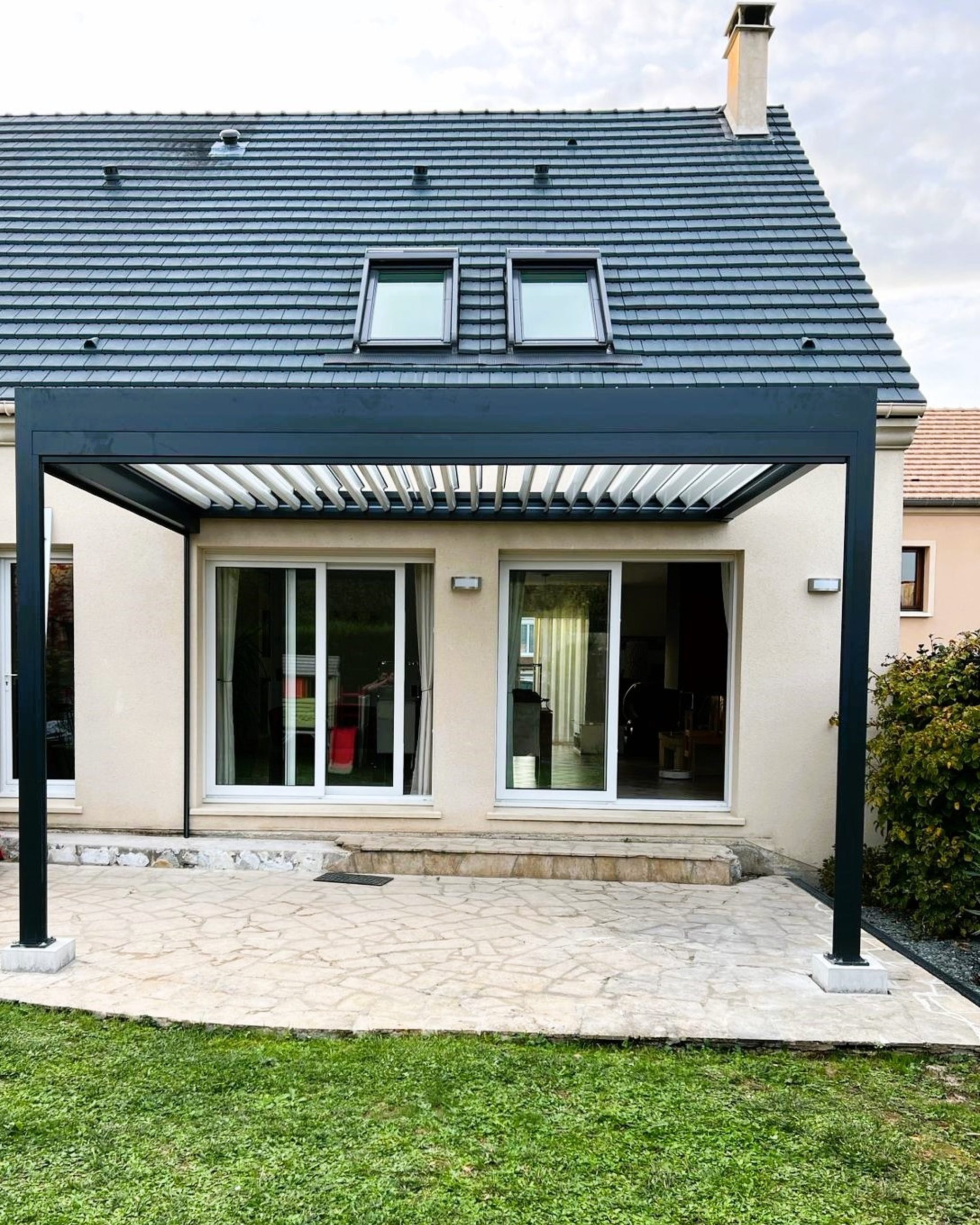 Pergola à Marolles